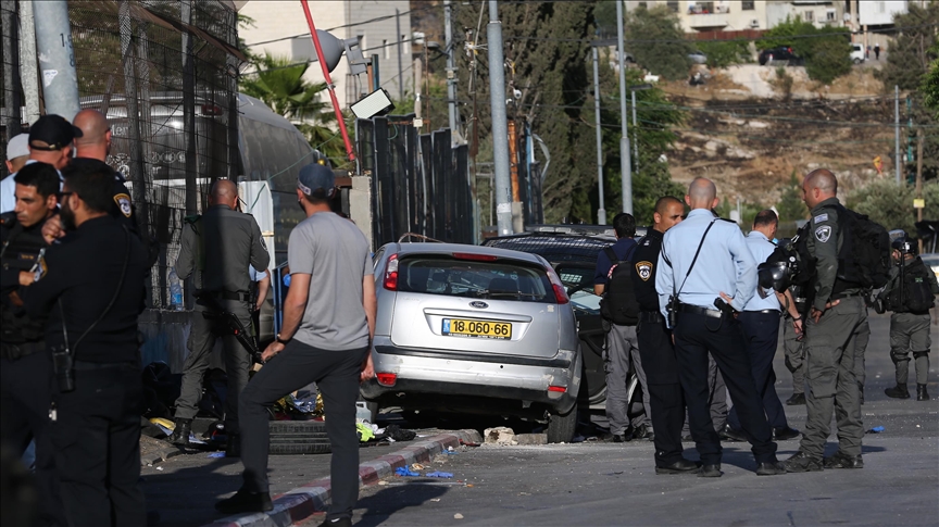 عملية دهس جديدة بالقدس ... إصابة 6 من الشرطة الإسرائيلية